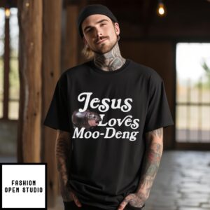 Jesus Loves Moo Deng T-Shirt