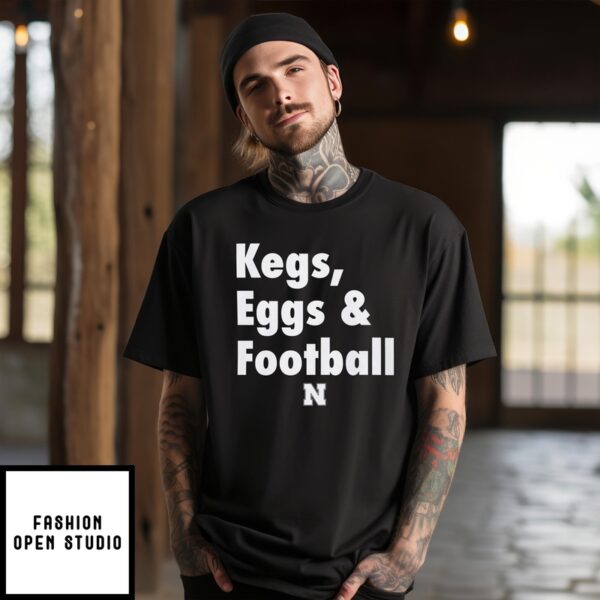 Kegs Eggs and Football T-Shirt