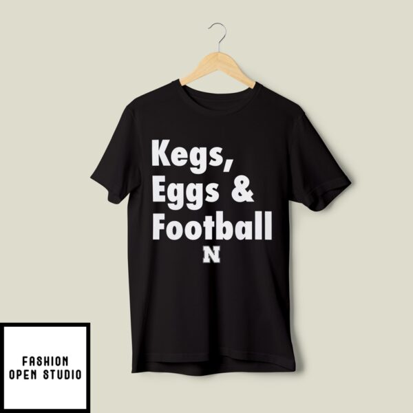 Kegs Eggs and Football T-Shirt