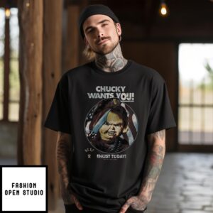 Kent Chucky Want You Enlist Today T-Shirt