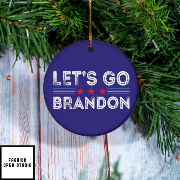 Let’s Go Bradon Ornament