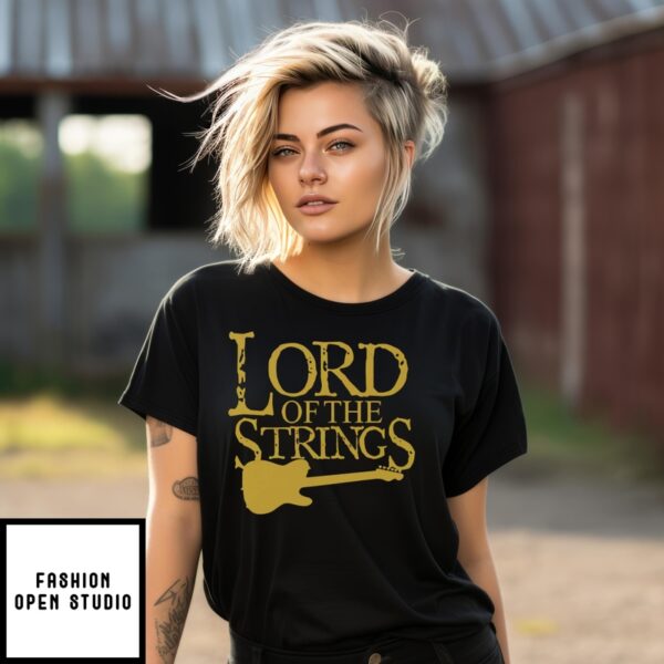 Lord Of The Strings T-Shirt Guitar Lovers T-Shirt