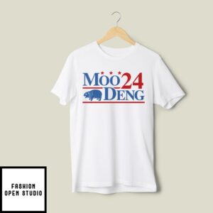 Moo Deng 2024 For President T-Shirt