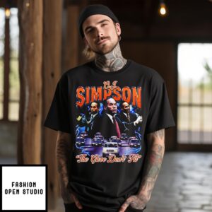 O.j. Simpson The Glove Don’t Fit T-shirt