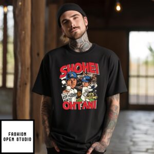 Shohei Ohtani T-Shirt ShoTime! Los Angeles Baseball DodgersT-Shirt