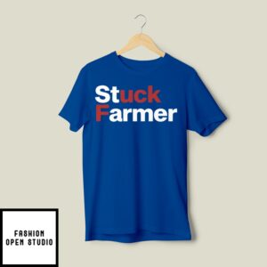 Stuck Farmer Fuck Starmer Anti Labour T-Shirt