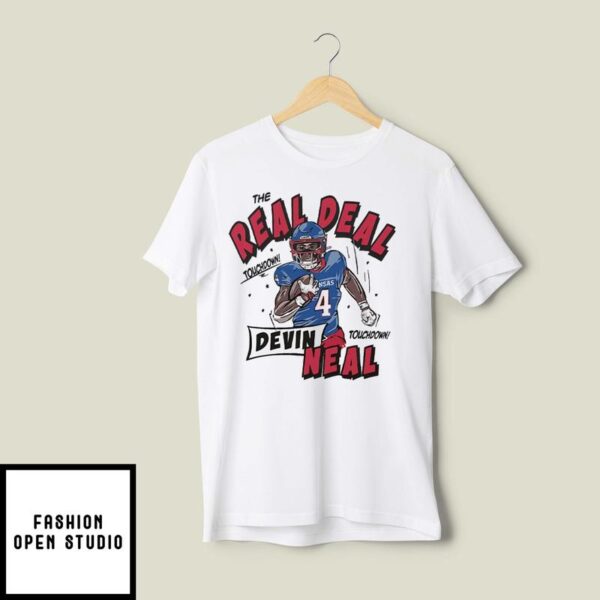 The Real Deal Devin Neal Kansas Jayhawks T-Shirt