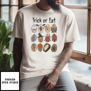 Trick Or Eat Pussy Vagina Tee Shirt