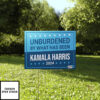 Unburdened By What Has Been Kamala Harris 2024 Yard Sign