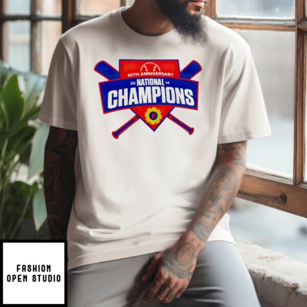 10Th Anniversary National Champions Baseball T-Shirt