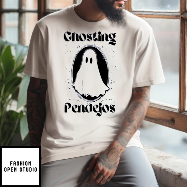 Boo Ghost Ghosting Pendejos 2024 T-Shirt