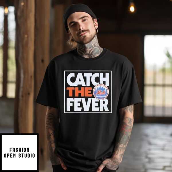 Catch The Fever New York Mets 2024 Mlb Postseason T-Shirt