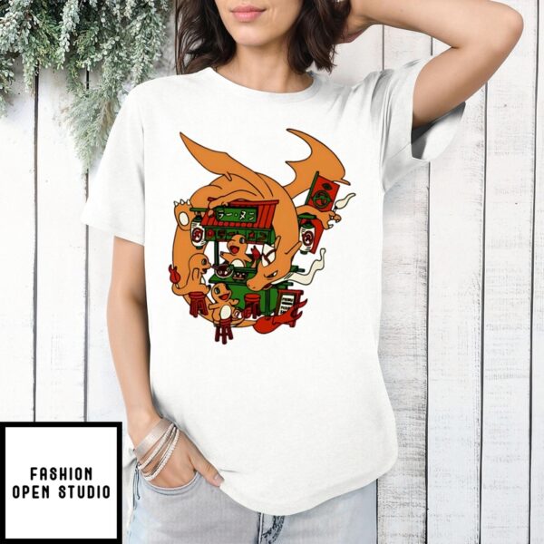 Charizard Community Family Business Pikachu T-Shirt