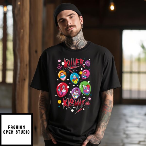 Clown Bubbles Killer Klowns From Outer Space T-Shirt