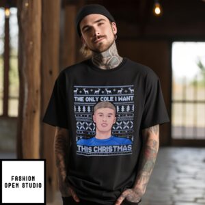 Cole Palmer The Only Cole I Want This Christmas Ugly 2024 T-Shirt