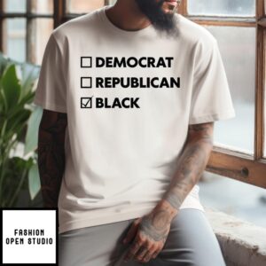 Democrat Republican Black T-Shirt