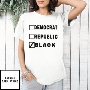 Democratic Republic Black T-Shirt