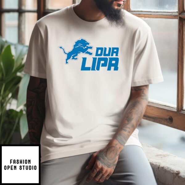 Detroit Lions Dua Lipa T-Shirt