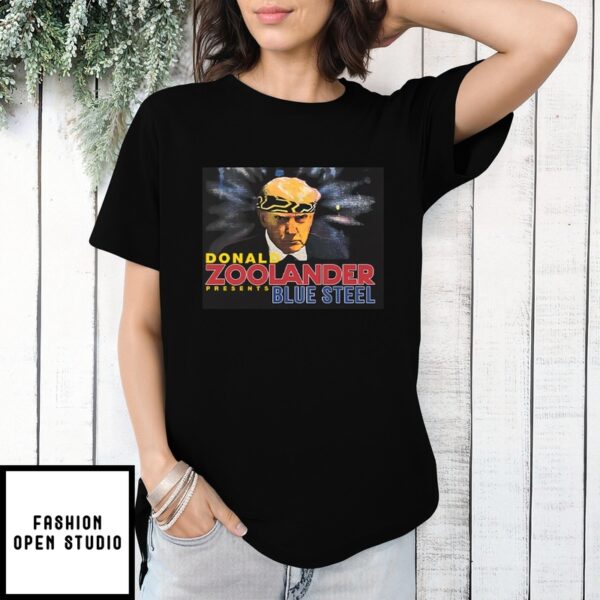 Donald Zoolander Presents Blue Steel T-Shirt