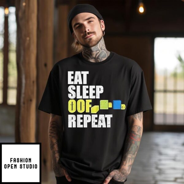 Eat Sleep Oof Repeat Vintage 2024 T-Shirt