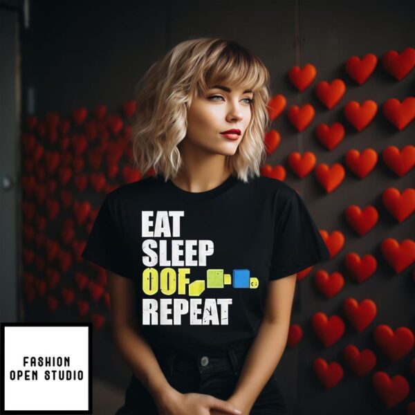 Eat Sleep Oof Repeat Vintage 2024 T-Shirt