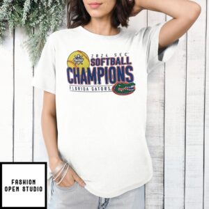 Florida Gators Women’S 2024 Sec Softball Conference Tournament Champions T-Shirt