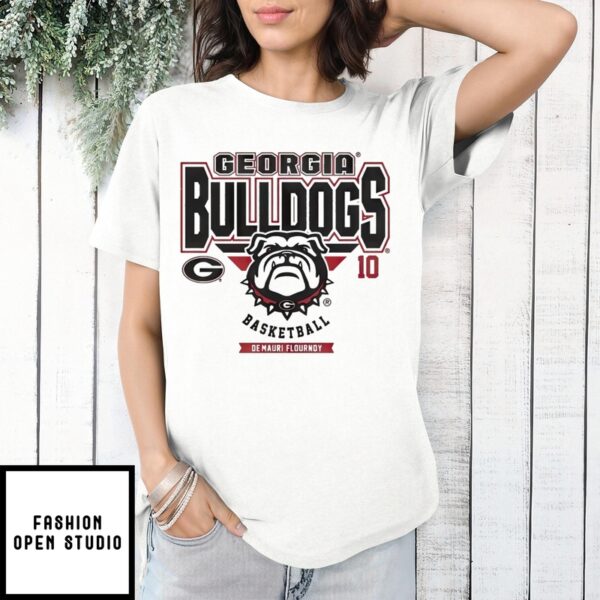 Georgia Bulldogs De’Mauri Flournoy Ncaa Women’S Basketball T-Shirt