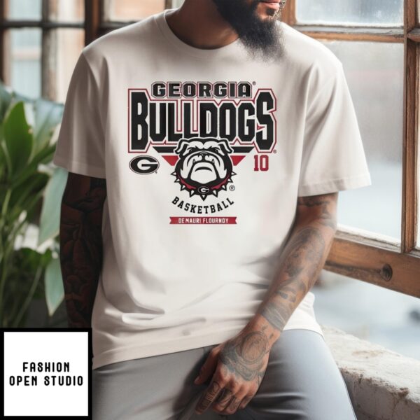 Georgia Bulldogs De’Mauri Flournoy Ncaa Women’S Basketball T-Shirt