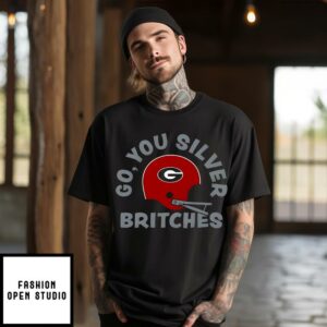 Georgia Bulldogs Go You Silver Britches T Shirt 1