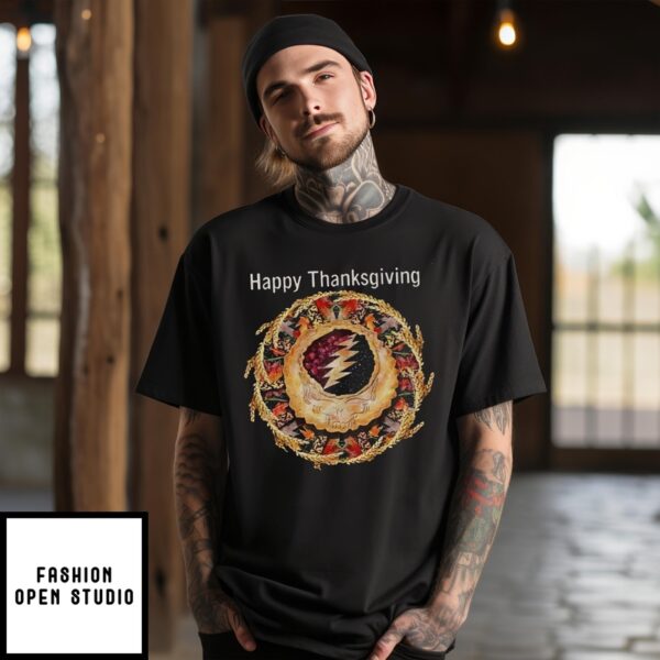 Grateful Dead Happy Thanksgiving 2024 T-Shirt