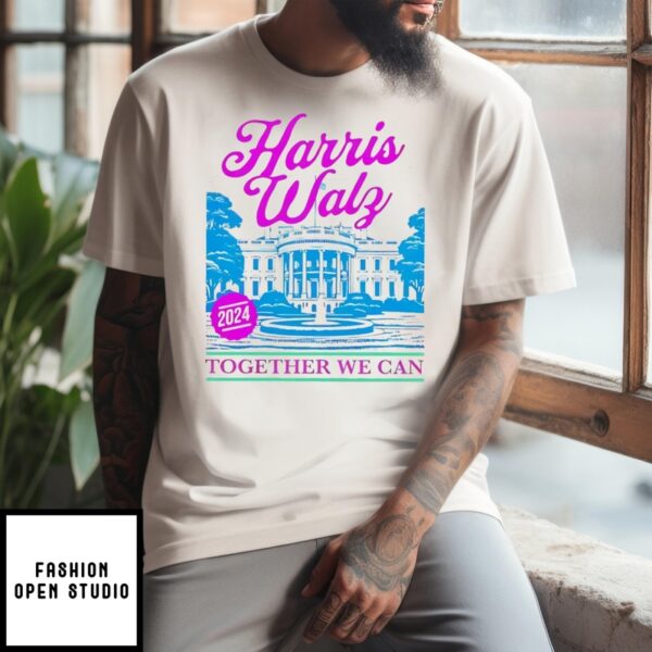 Harri Walz Together We Can White House T-Shirt