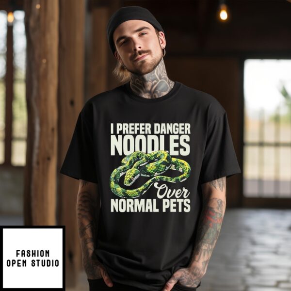 I Prefer Danger Noodles Ever Normal Pets T-Shirt