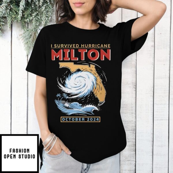 I Survived Hurricane Milton T-Shirt