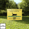 I’ll Tread Wherever I Want Sweetie Harris Walz 2024 Yard Sign