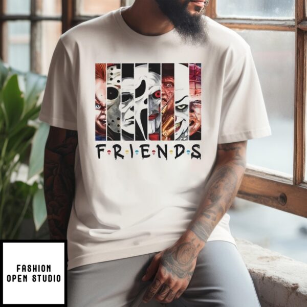 It Pennywise T-Shirt Friends Serial Killer Horror Characters