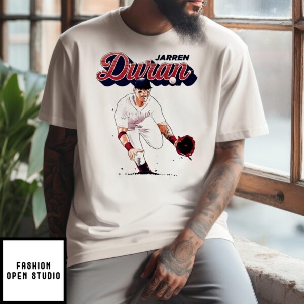 Jarren Duran  Boston Red Sox Shine Cartoon T-Shirt