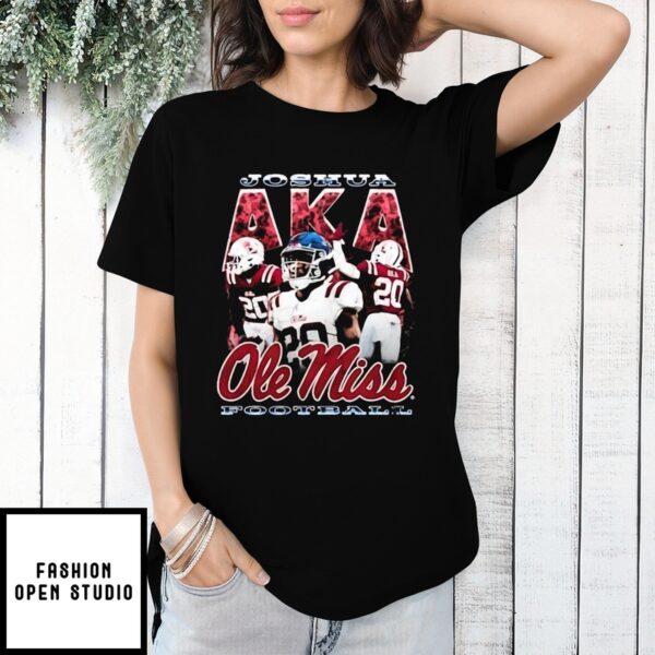 Josh Aka Ole Miss Rebels Wide Graphic T-Shirt