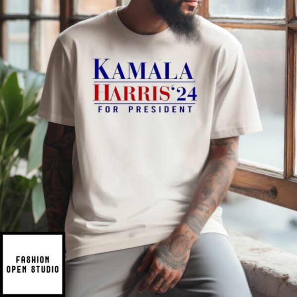 Kamala Harris 2024 For President T-Shirt