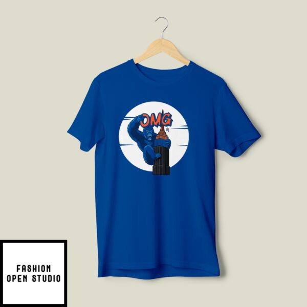 King Kong New York Mets Omg 2024 T-Shirt