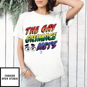 LGBTQ The Gay Grimace Mets 2024 T-Shirt