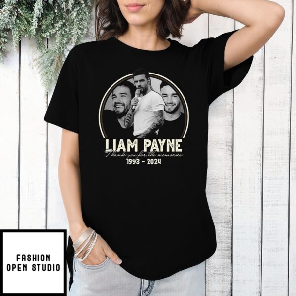 Liam Payne 1993 2024 Thank You For The Memories T-Shirt