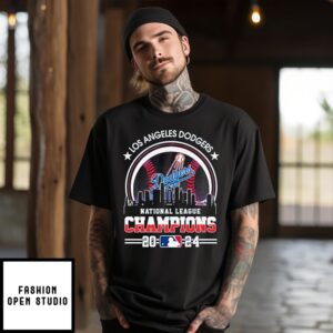 Los Angeles Dodgers National League Champions 2024 T-Shirt