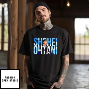 Los Angeles Dodgers Shohei Ohtani Sky T-Shirt