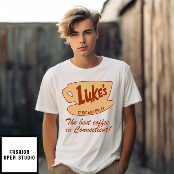 Luke’s Stars Hollow The Best Coffee In Connecticut T-Shirt