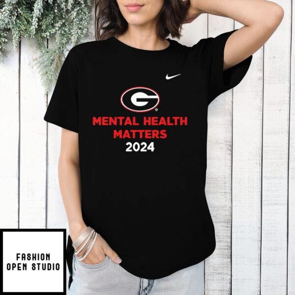 Malaki Starks Bulldogs Mental Health Matters 2024 T-Shirt