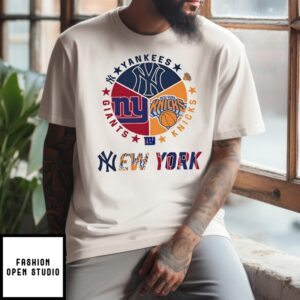 New York City New York Giants Yankees Knicks T-Shirt