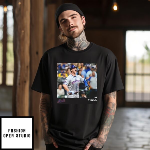 New York Mets Pete Alonso Black 2024 Mlb Postseason Moments T-Shirt