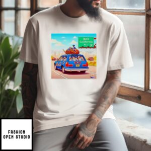 New York Mets Win Nlcs California West This Wagon Is Heading West T Shirt 2