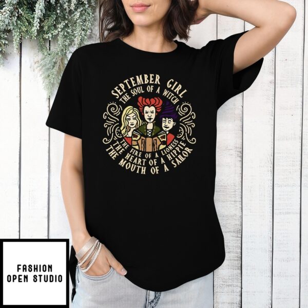 November Girl The Soul Of A Witch Sanderson Sisters T-Shirt