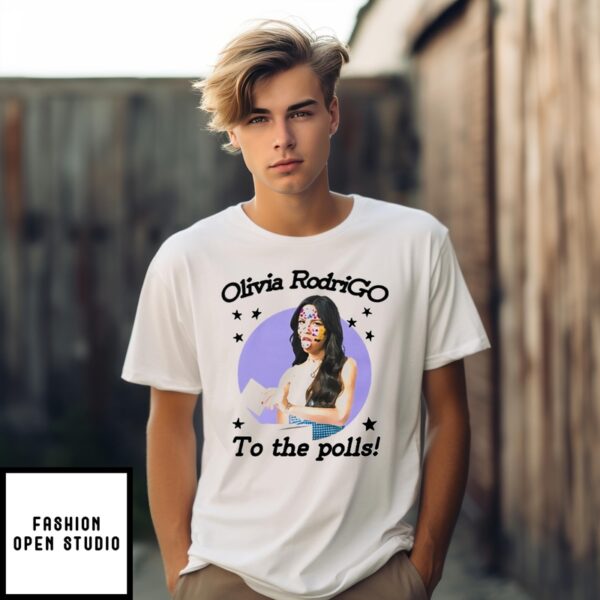 Olivia Rodrigo To The Polls T-Shirt